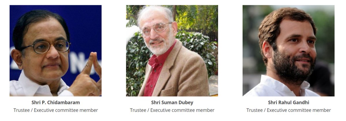 Do you know who heads Rajiv Gandhi Foundation? Sonia Gandhi.Who sits on board of Rajiv Gandhi foundation? Dr. Manmohan Singh,  @RahulGandhi,  @PChidambaram_IN,  @priyankagandhi, among others.  http://rgfindia.org/our-board-rajiv-gandhi-foundation/THESE GROUP OF PEOPLE WERE GETTING FUNDED BY CHINA. 3/5