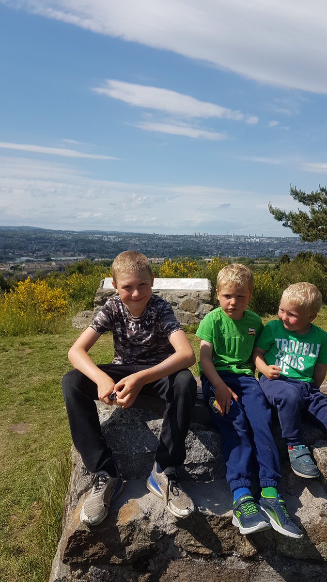 MissSomerville's tweet photo. Wellbeing Wednesday in the sun ☀️ what a day for it! @Kirkhill_School https://t.co/IKYPEK27fa