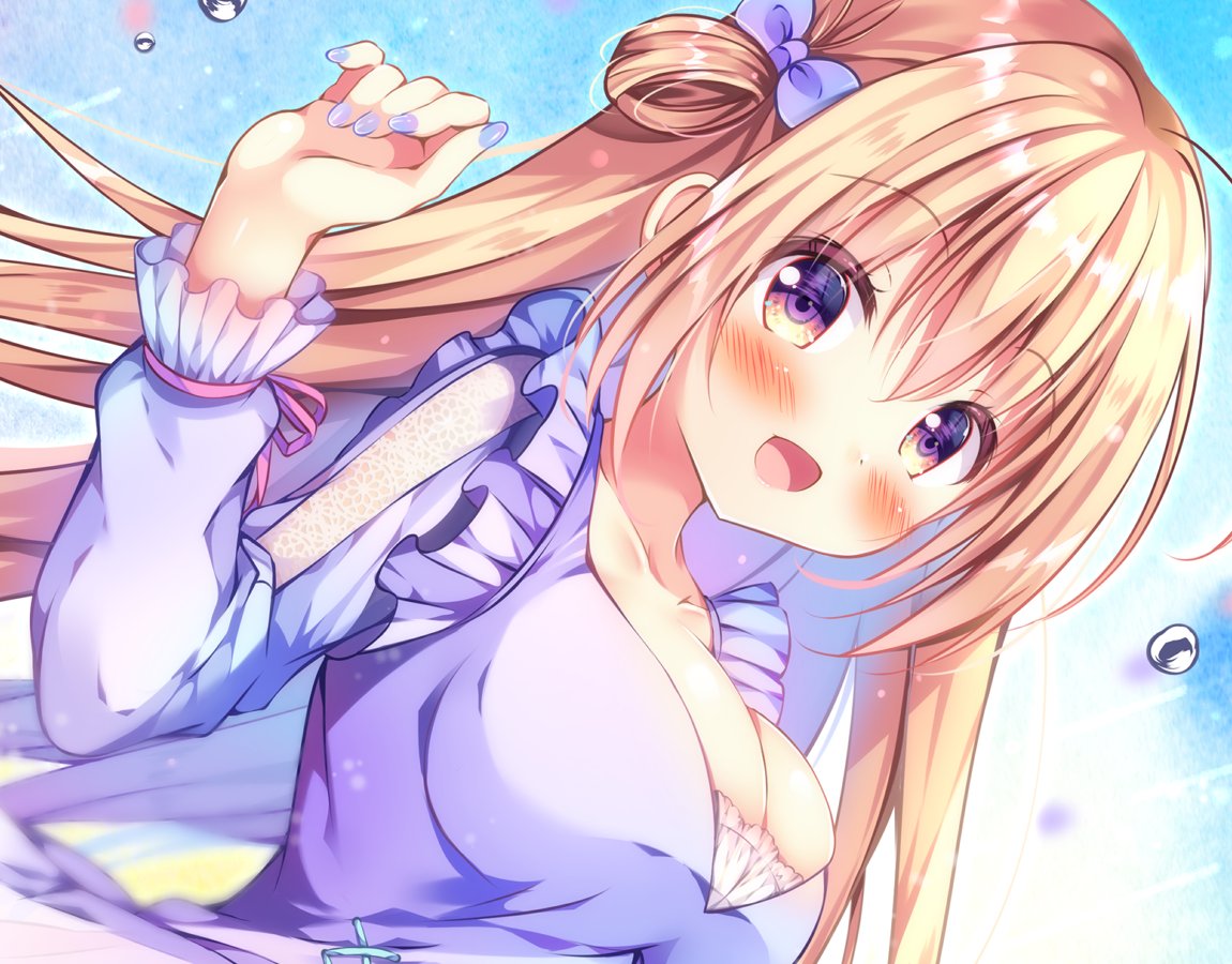 げっちゅ屋さまのイラストコラム更新されました!紫陽花ワンピースもなちゃんです🌼 
→https://t.co/UbxPt7lInG 