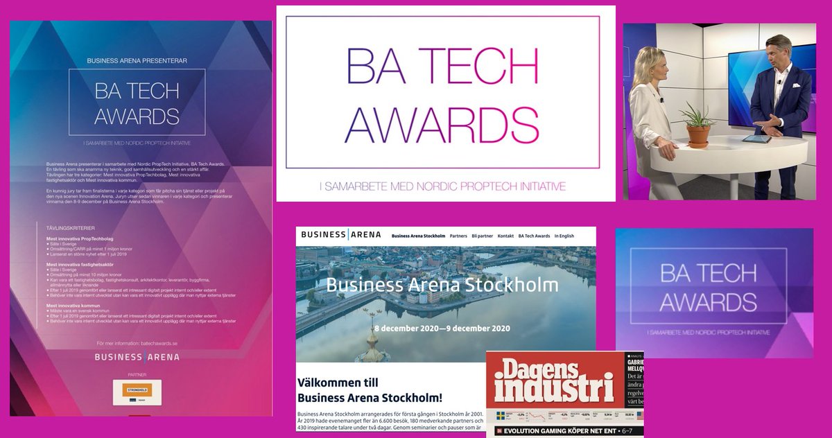NordicPropTech (@nordicproptech) on Twitter photo Delighted to share some exciting #PropTech news that has been long in the making. There will be a new Tech Award in Sweden! And <a href="/NordicPropTech/">NordicPropTech</a> is a co-founder.
More info --> linkedin.com/posts/nordic-p… Delighted to share some exciting #PropTech news that has been long in the making. There will be a new Tech Award in Sweden! And <a href="/NordicPropTech/">NordicPropTech</a> is a co-founder.
More info --> linkedin.com/posts/nordic-p…