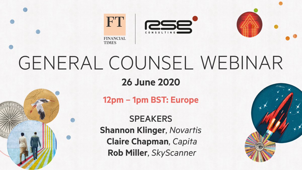 RSGI (@_rsgi) on Twitter photo FREE TO REGISTER: live.ft.com/Events/2020/FT…
Tune in to hear discussion on the impact of Covid-19 and responses from in-house legal teams - webinar hosted by @RSGConsulting and <a href="/ftlive/">Financial Times Live</a> #ftgeneralcounsel FREE TO REGISTER: live.ft.com/Events/2020/FT…
Tune in to hear discussion on the impact of Covid-19 and responses from in-house legal teams - webinar hosted by @RSGConsulting and <a href="/ftlive/">Financial Times Live</a> #ftgeneralcounsel
