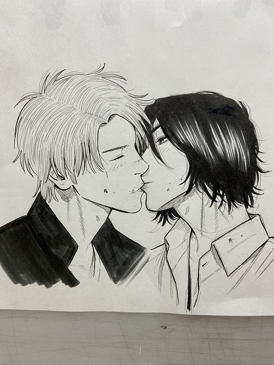 良い漫画を読んだら漫画描きたくなるように、良いBL見ると、やっぱり自分でも!と思うね。 