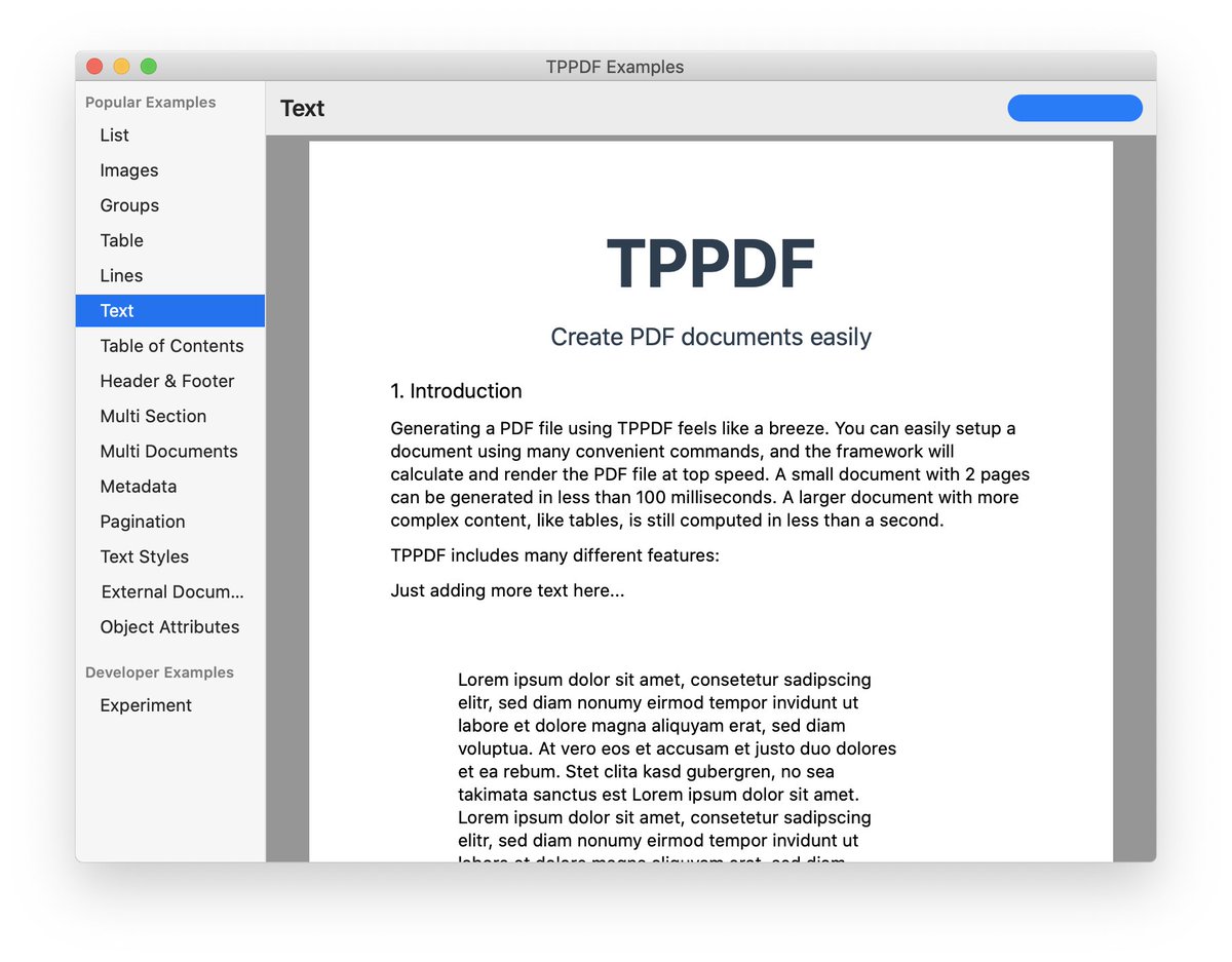 philprimes's tweet image. Created a little example browser for #TPPDF as my first SwiftUI app ever. Also great to test the macOS support of my framework :)