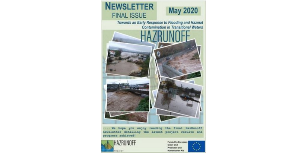 CedreBrest's tweet photo. @hazrunoff project 6th &amp; final newsletter is now available
👉https://t.co/OaM7DCFjWS
In this newsletter you will find information about:
•project coordination meeting
•project workshops
•Hazrunoff in external events
•latest releases
•a closer look at HazRunoff partners https://t.co/1K7p3EdkqT