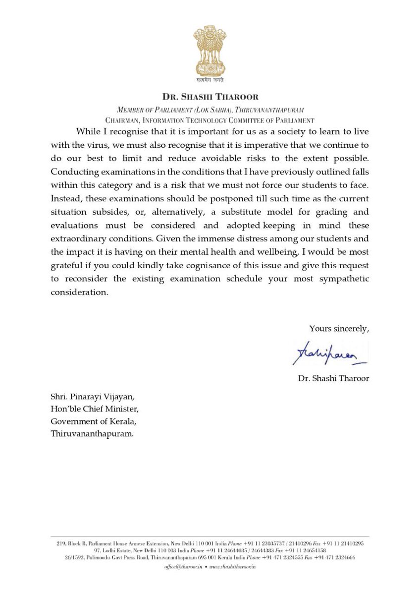 Shashi Tharoor tweet media