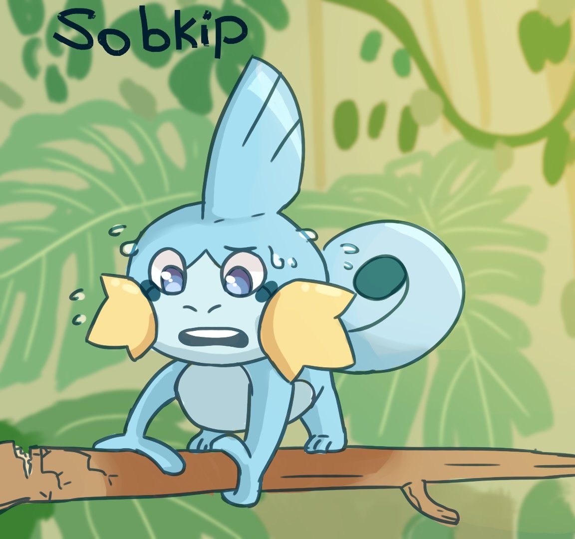 AnnSher6's tweet photo. POKEFUSION
#artistsontwitter #artwork #art #PokemonSwordShield #pokemon #PokemonGO #fusion #mudkip #sobble https://t.co/2vQrDBkgvF