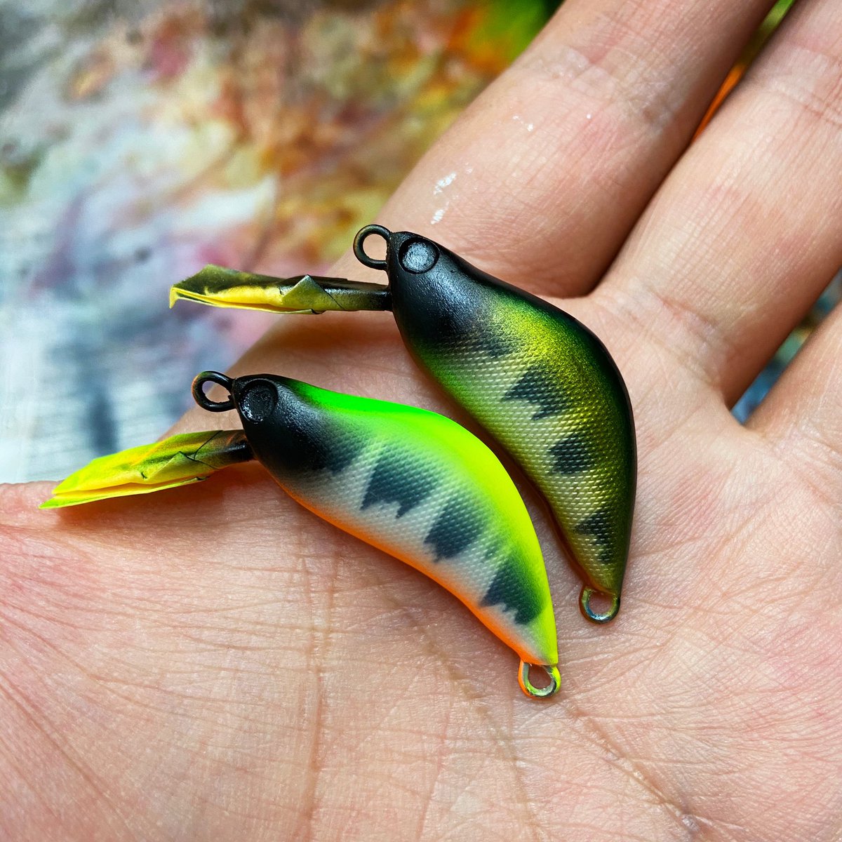 Masahiro Ikegaya على تويتر ハンドメイドルアー Hm37s Gen 塗装途中 ハンドメイドルアー ハンドメイドミノー エアブラシ 塗装 渓流 トラウト