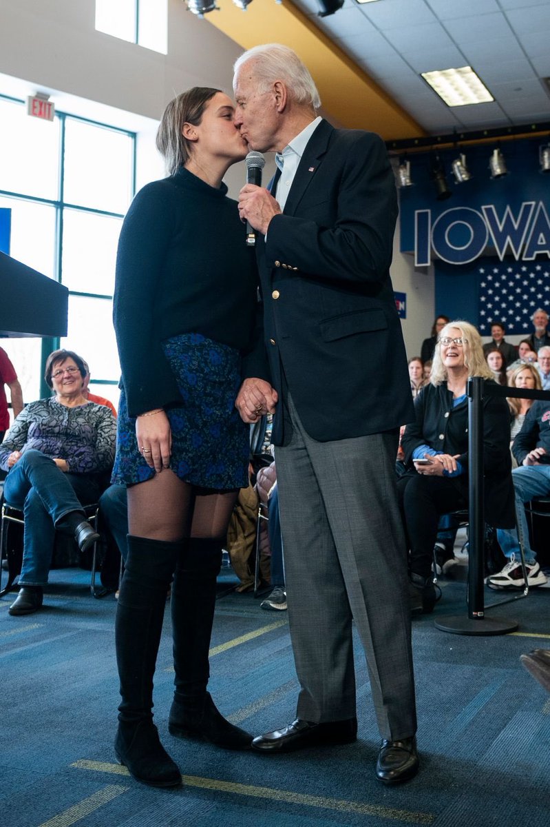 Thomas69Crown's tweet photo. @NastyHawk @AlexisCeule @weijia @Yamiche @JoeBiden Here’s your hero with his Grand Daughter. https://t.co/YzFyLCgKlF