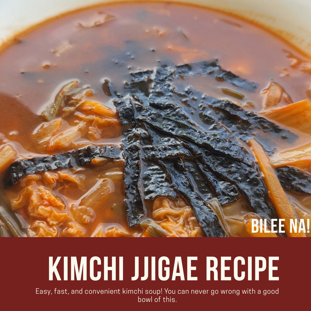 BiLeeNa_'s tweet photo. Kimchi jjigae recipe 😋 https://t.co/jViLhGFTgS