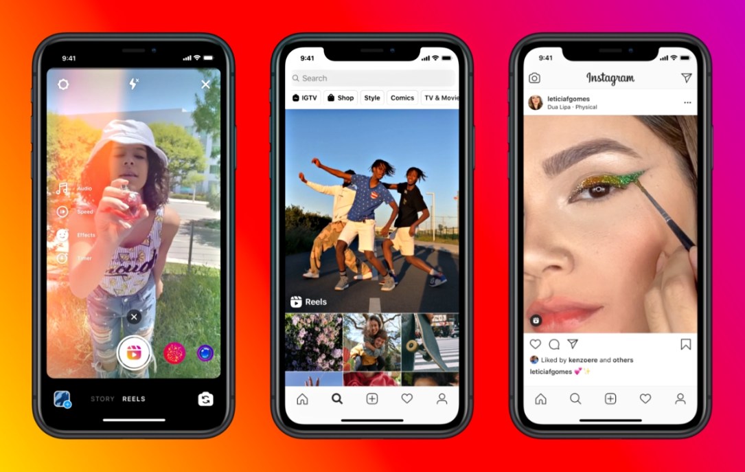 gutjahr's tweet photo. Dachte schon die 1:1 Kopie von Snapchat damals war krass. Aber was @Facebook jetzt mit dem #TikTok-Klon #Reels macht, ist einfach nur das: schamlos. https://t.co/BnvNThzoVM