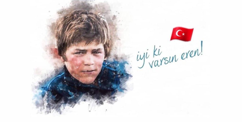 "Solmasın gül yüzün, 
Akıllardan çıkmasın, 
Yaşasın adın, 
Eren, İyi Ki Varsın!"

#ErenİyikiVarsın 🇹🇷