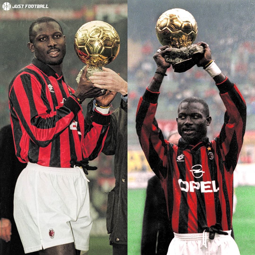 Jimmy Floyd hasselbank - a player who was seen only as a target man but was popular for his elite finishing and passing ability when used as a strikerGeorge weah - only black man to ever win the balon d'or. The technical ability of this man was elite and inspired a generation