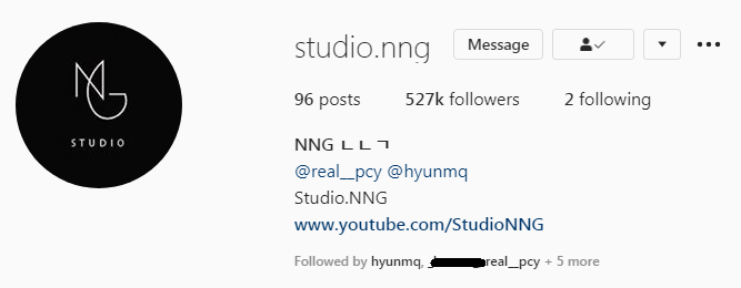 exoera933's tweet photo. [200624] @studio.nng (NNG ㄴㄴㄱ) changed their IG Display Photo

@weareoneEXO 
#EXO
#CHANYEOL #MQ #mqxLoey #NNG https://t.co/1lfvKKC3e1