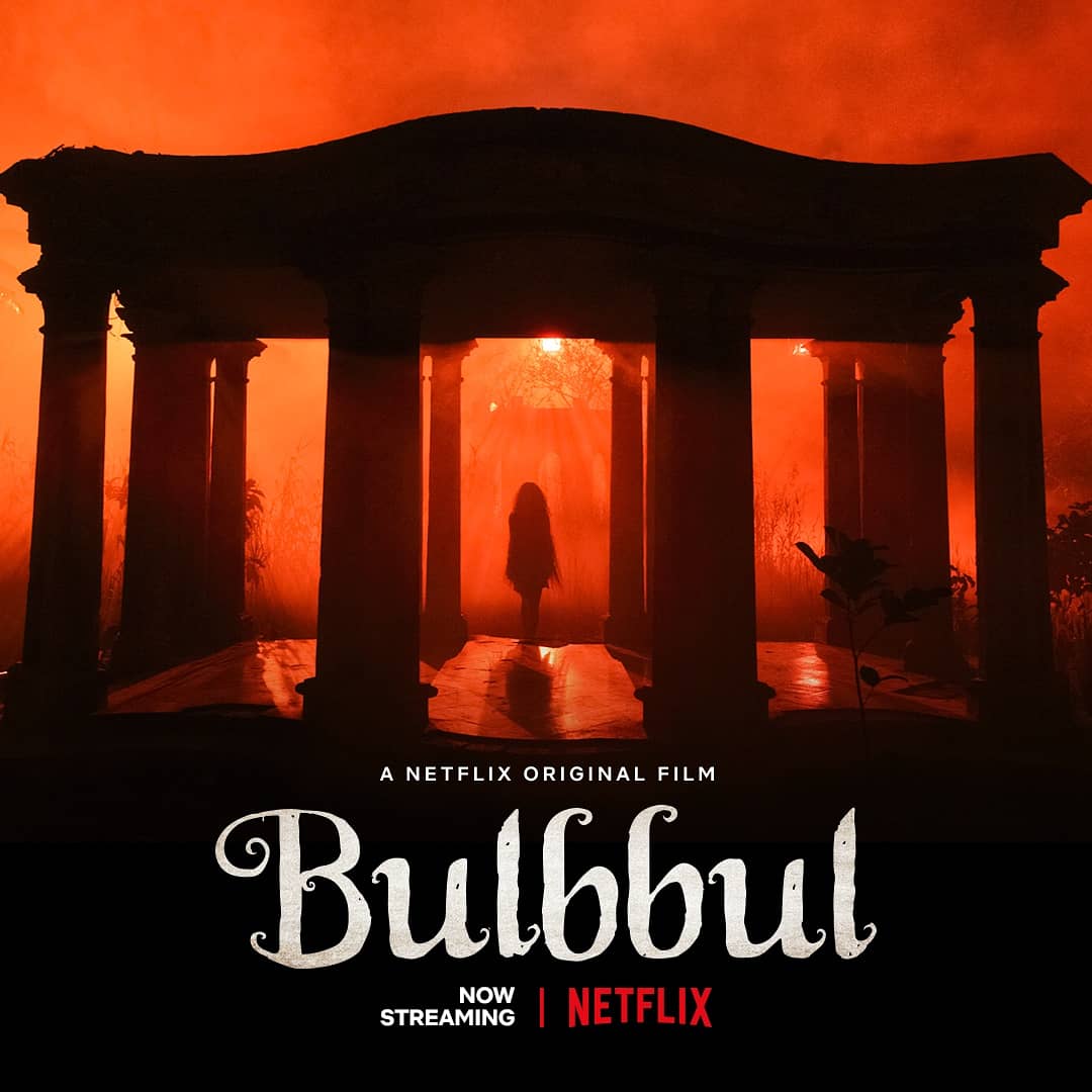 OfficialCSFilmz's tweet photo. We can't wait for you to enter our world of fable, love and myth. #Bulbbul, now streaming, only on @NetflixIndia 
@AnushkaSharma #KarneshSsharma #AnvitaDutt @shrishtiarya @tripti_dimri23 @avinashtiw85 @RahulBose1 @paoli_d @paramspeak https://t.co/4679V9Og5T