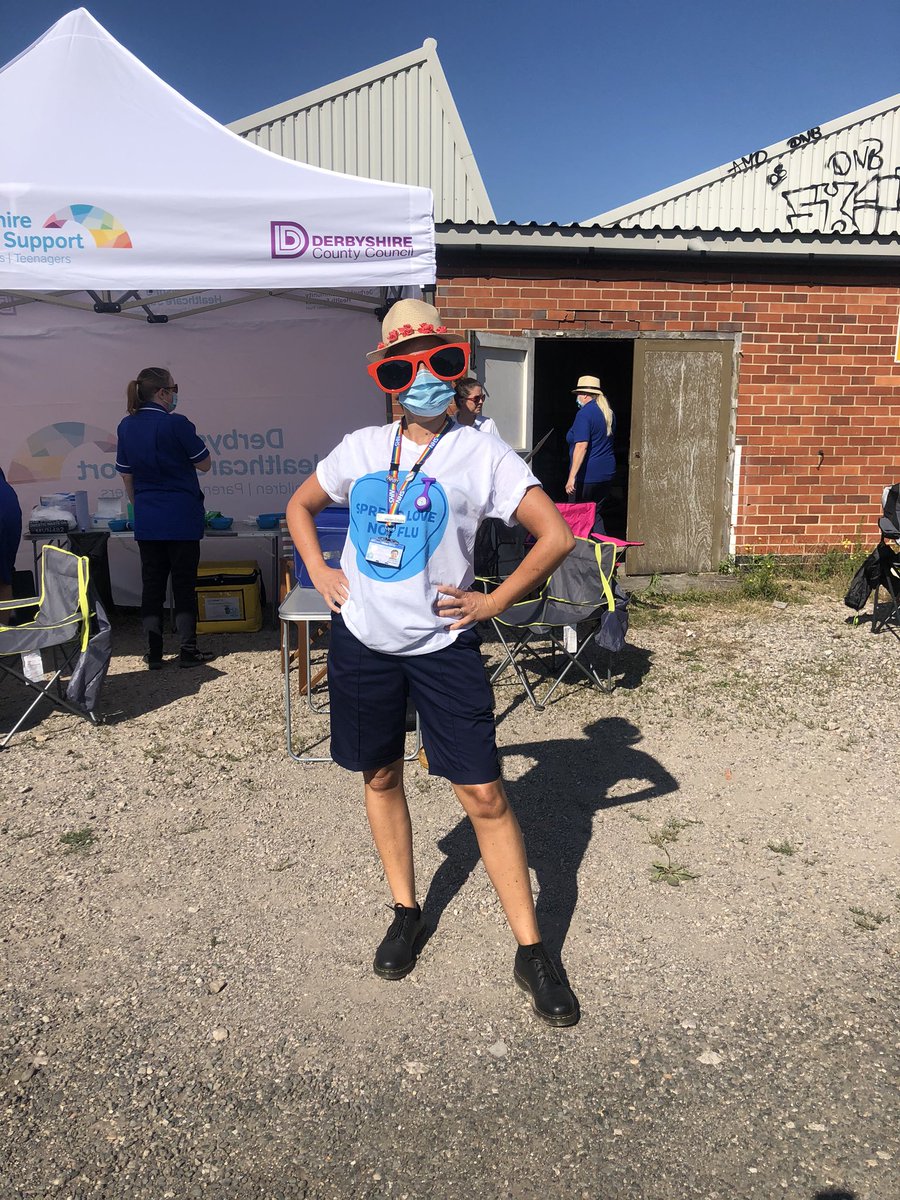 School Age Immunisation Team on tour, if we can’t get to the schools we will bring the schools to us 💪🏼🥵😂 <a href="/Gladys_pocket/">Helen Cripps</a> @crowther_karen <a href="/AmyJaneSims/">Amy Sims QN 💙🇺🇦</a> <a href="/NorthHelen/">helen north</a>