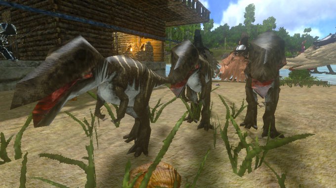 ダウンロード Ark バリオニクス テイム後 餌