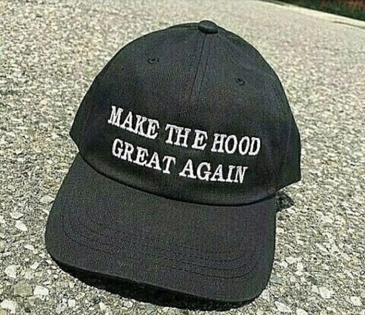 Our H in NeighborHood is Red because it represents Hope. What do you make of this cap?