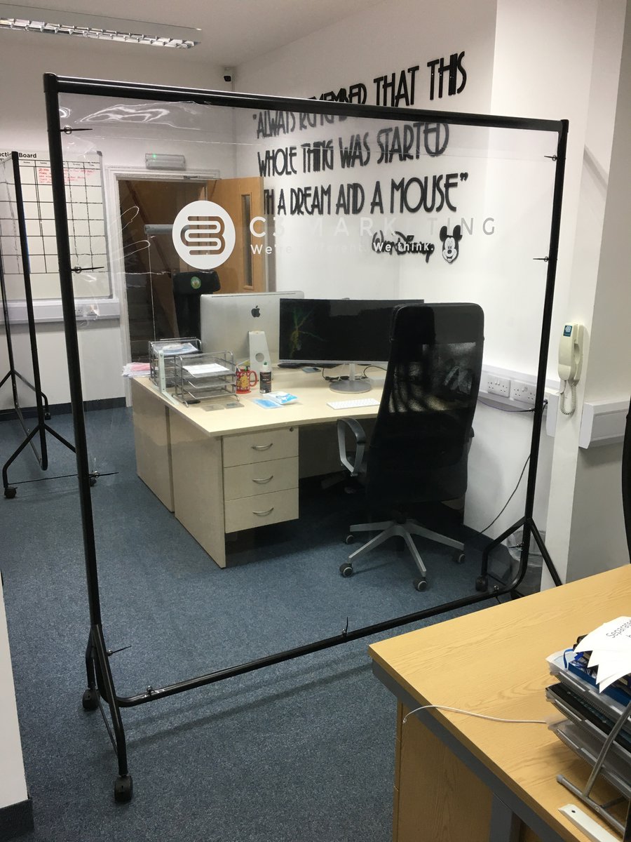 C3Signs's tweet image. SAFE RETURN
 
C3 are preparing for a full return to the office, with many safety measures in place and a committed team. We have temperature checks, hand gel, wipes and masks at every work station and around the C3 building.

c3signage.co.uk/safe-return/