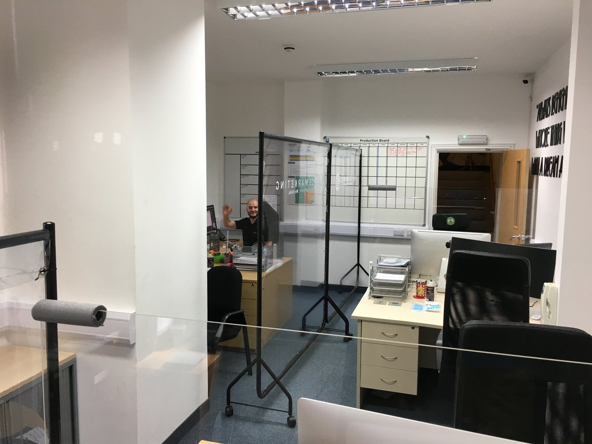 C3Signs's tweet image. SAFE RETURN
 
C3 are preparing for a full return to the office, with many safety measures in place and a committed team. We have temperature checks, hand gel, wipes and masks at every work station and around the C3 building.

c3signage.co.uk/safe-return/