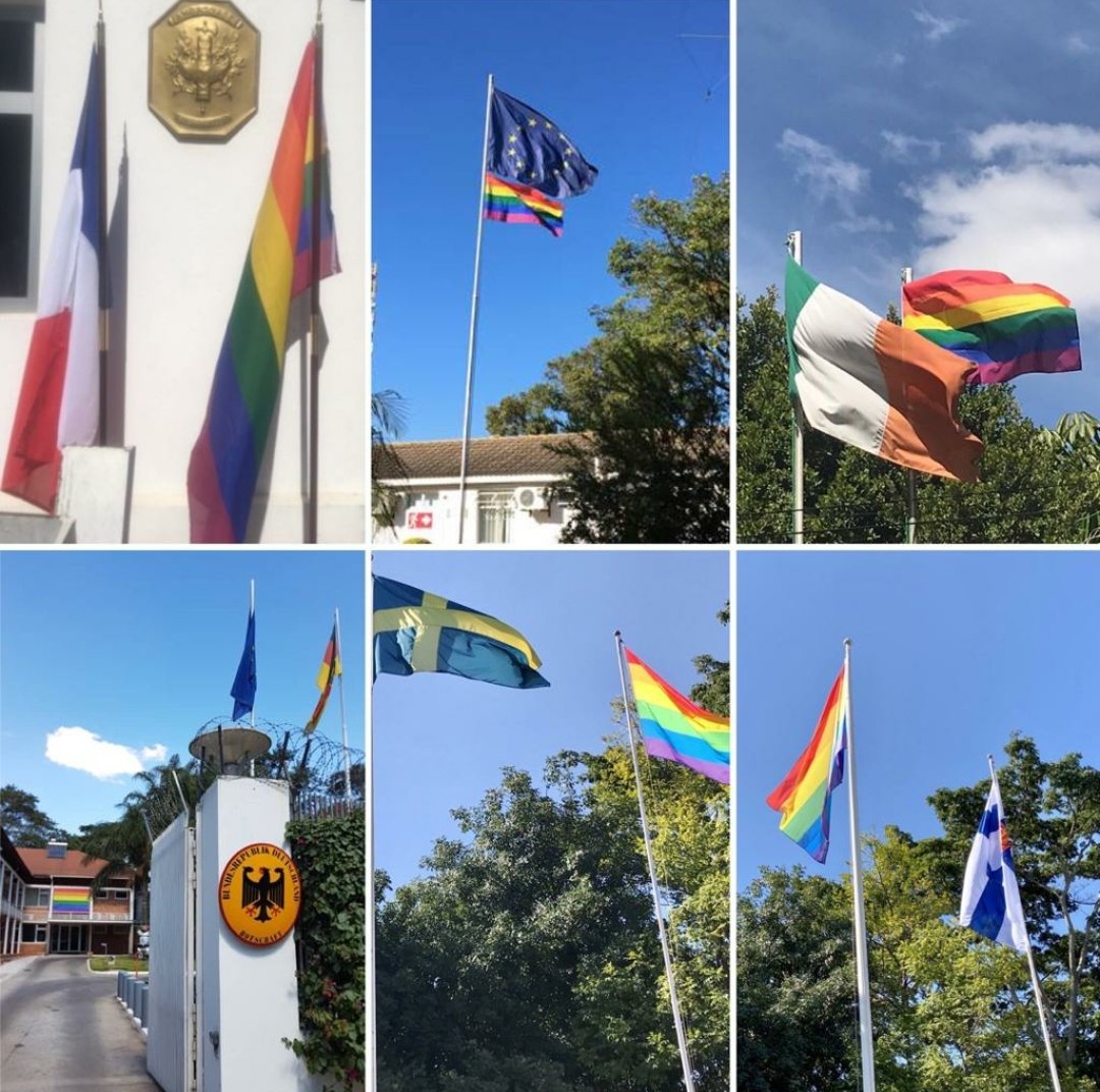 JJankowskiEU's tweet photo. 🏳️‍🌈Happy #PrideMonth from the 🇪🇺 in 🇿🇲! A time to celebrate human diversity in all its richness🌈 and recommit to combatting all forms of discrimination✊ https://t.co/wpQBLPMfqs
