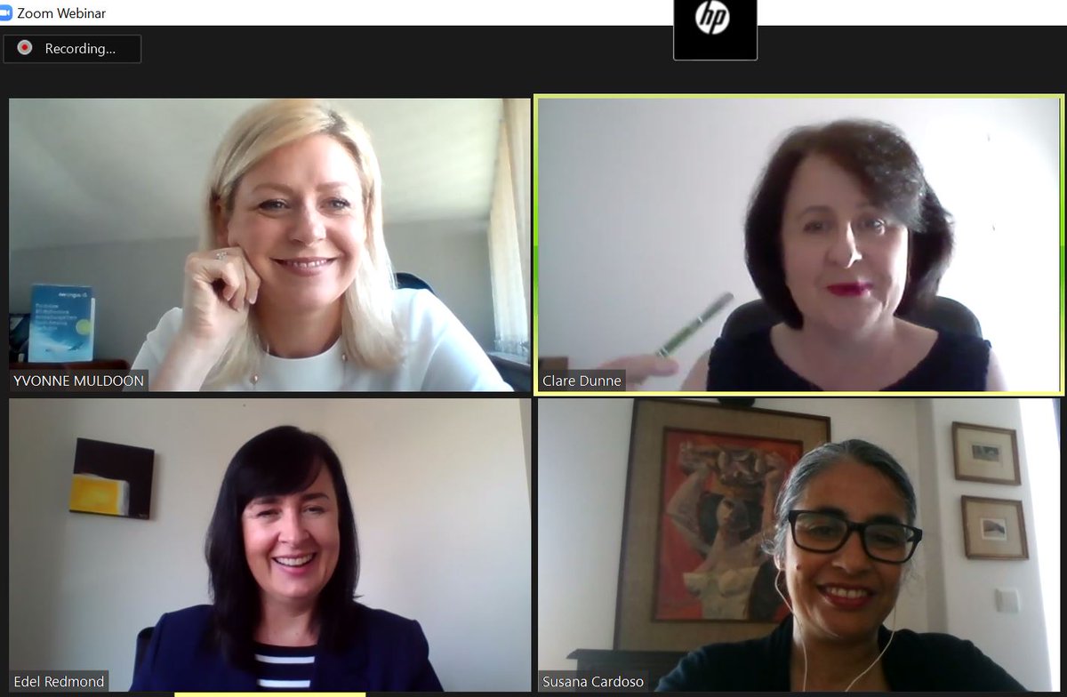 Our first panel session is live! 😍 #MovingForwardTogether #AWTEie <a href="/DunneClare/">Clare Dunne</a> <a href="/MuldoonYvonne/">Yvonne muldoon</a>
