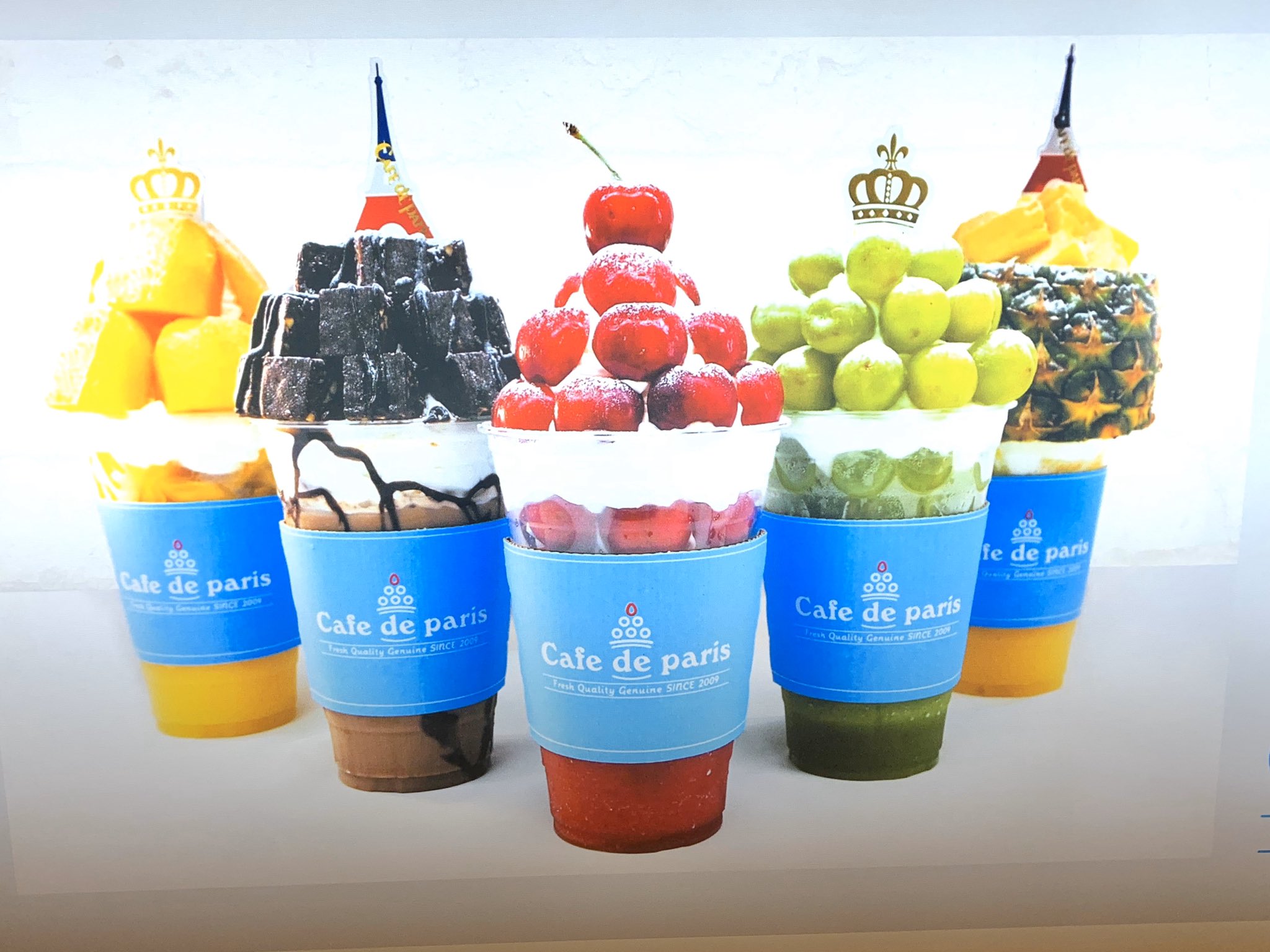 名古屋グルメ探偵 アスカイ フルーツパフェ ボンボン が大人気 カフェ ド パリ の名古屋初店舗が今秋オープンします T Co Owj2e0im0o Twitter