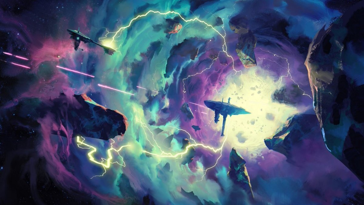 Zavian Abyss: The Zavian Abyss is a hazardous area of space in the Expansion Region. It's filled with asteroids charged with electrical energy from the surrounding maelstrom, and the shipwrecks of those who dared to venture inside.  #StarWarsSquadrons