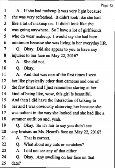 Cornelius Harrell Building employeeInteracted with injury free Amber the after the May 21 incident