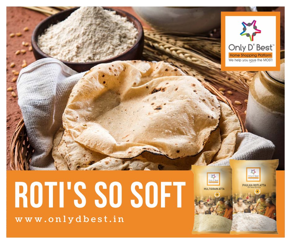 onlydbestindia's tweet photo. Making soft roti's is an art.
And together we can create a masterpiece, every time.

https://t.co/020kXNfCQf

Highest grade &amp; quality attas, grounded in Rajasthani Red Stone (Lal Patthar) chakki, to keep all vital nutrients &amp; fibre intact.

#Wheat #Multigrain #OnlyDBest https://t.co/Gbct864Grd