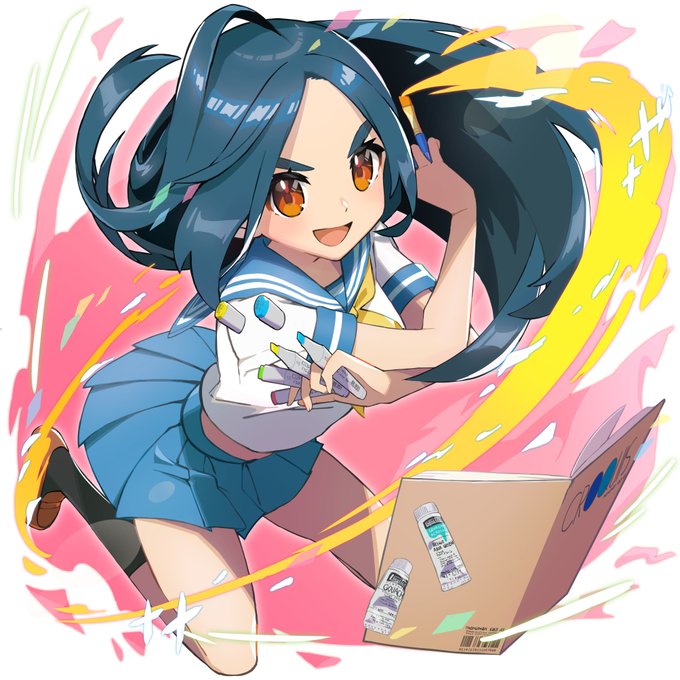 1巡目、さいとうなおき先生(@_NaokiSaito)のKちゃんを描きました  