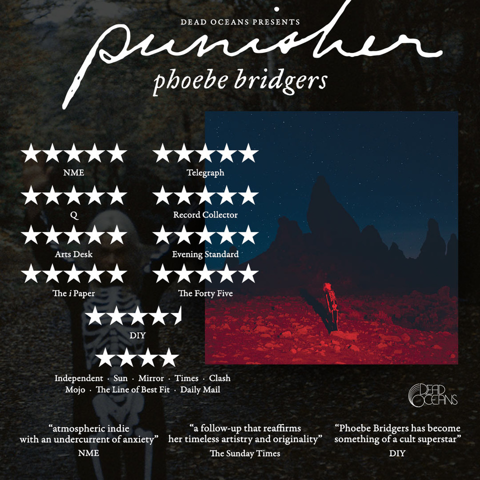 DeadOceans's tweet photo. *whispers* Soooo, people really like this @phoebe_bridgers record. 

Grab it if you haven't: https://t.co/AgIKKh6Nd1 https://t.co/5fDhAPe5pe