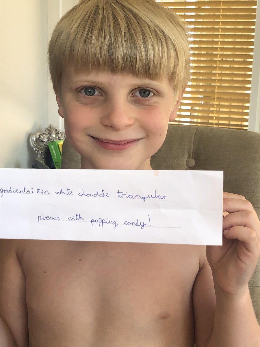 kelogsj's tweet photo. @BGrovePrimary Louis’ yummy chocolate bar 😁 #BGP3 https://t.co/YiHfPrYEnm