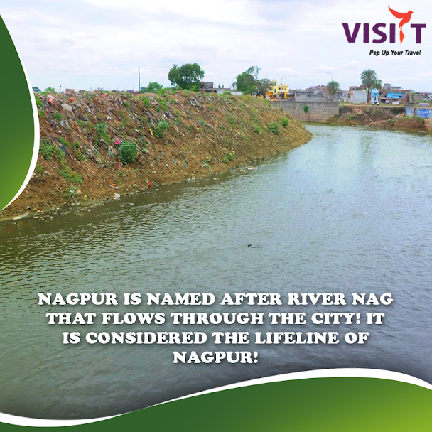 VisiitHoliday's tweet photo. Nagpur is named after river Nag that flows through the #city! It is considered the lifeline of Nagpur!
#Visiit #pepupyourtravel https://t.co/d9XFjUCxMJ