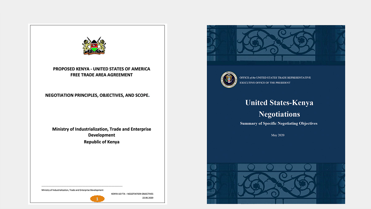 Kenya has published its negotiating principles for the proposed Kenya-US FTA. The US had published a summary of its objectives during May. Both documents are available in the Kenya-US FTA section on AGOA.info. See agoa.info/bilaterals/ken… @TradeLawCentre