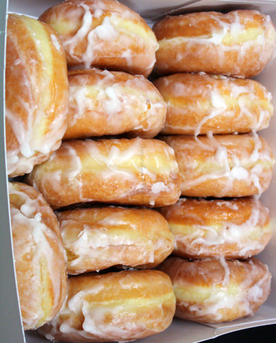 A box of glazed.