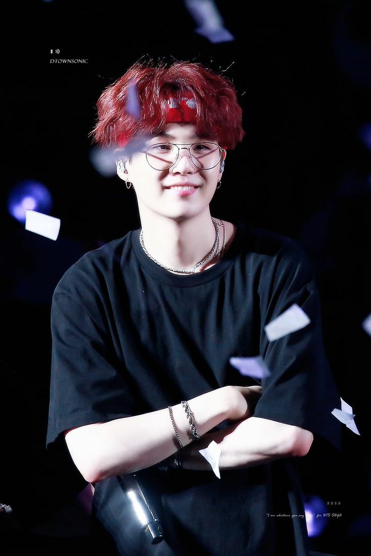 yoongi wearing glasses ~ a thread