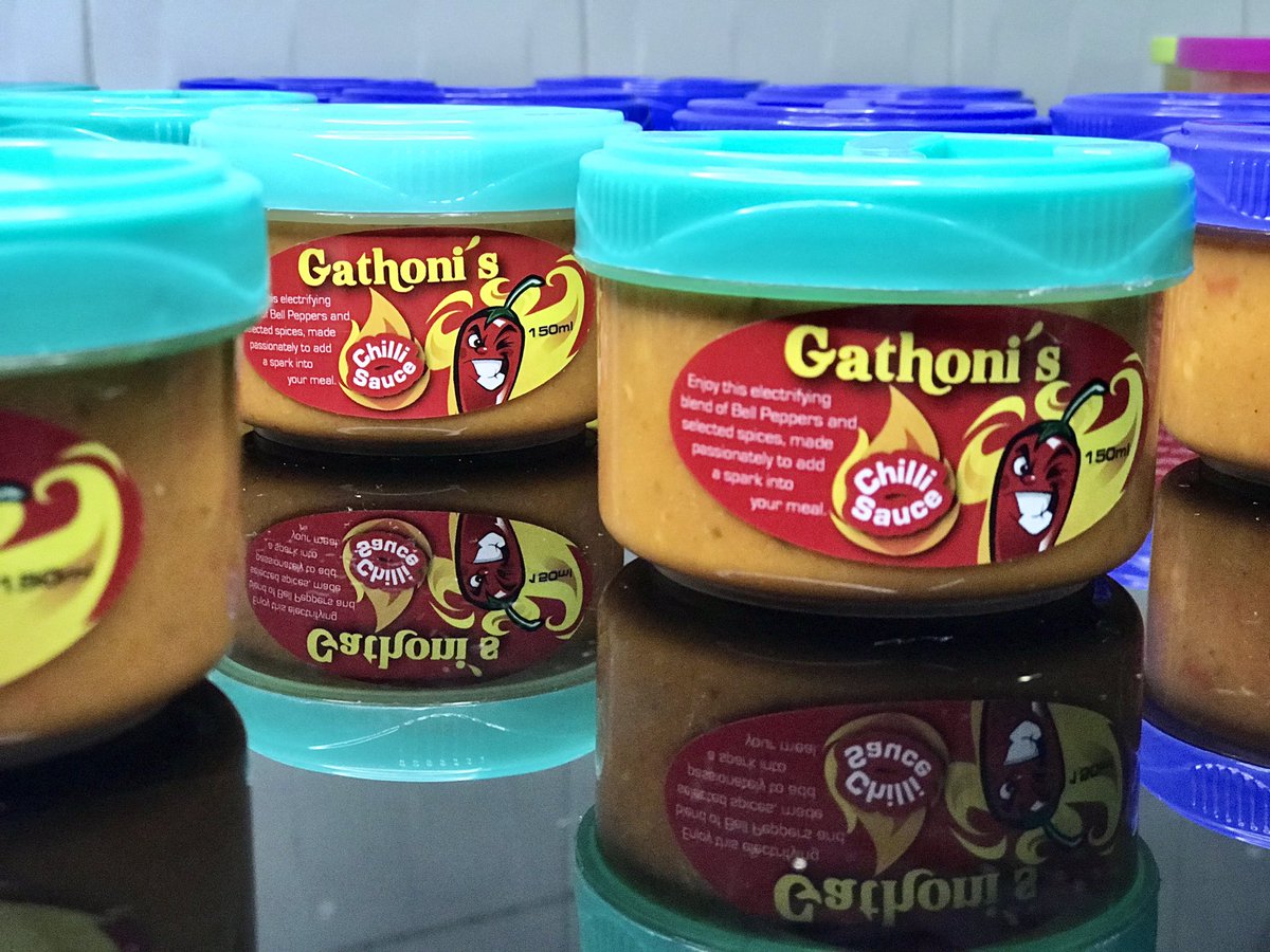 GathoniPepeno's tweet photo. Hey guys! So I recently started my own chilli sauce business and I branded it! It would mean a lot to me for you retweet this and purchase it too. 150ml is 200sh, 500ml is 600sh.  Delivery charges apply. Please support your girl.😊💛 https://t.co/WuBXsZxa2r