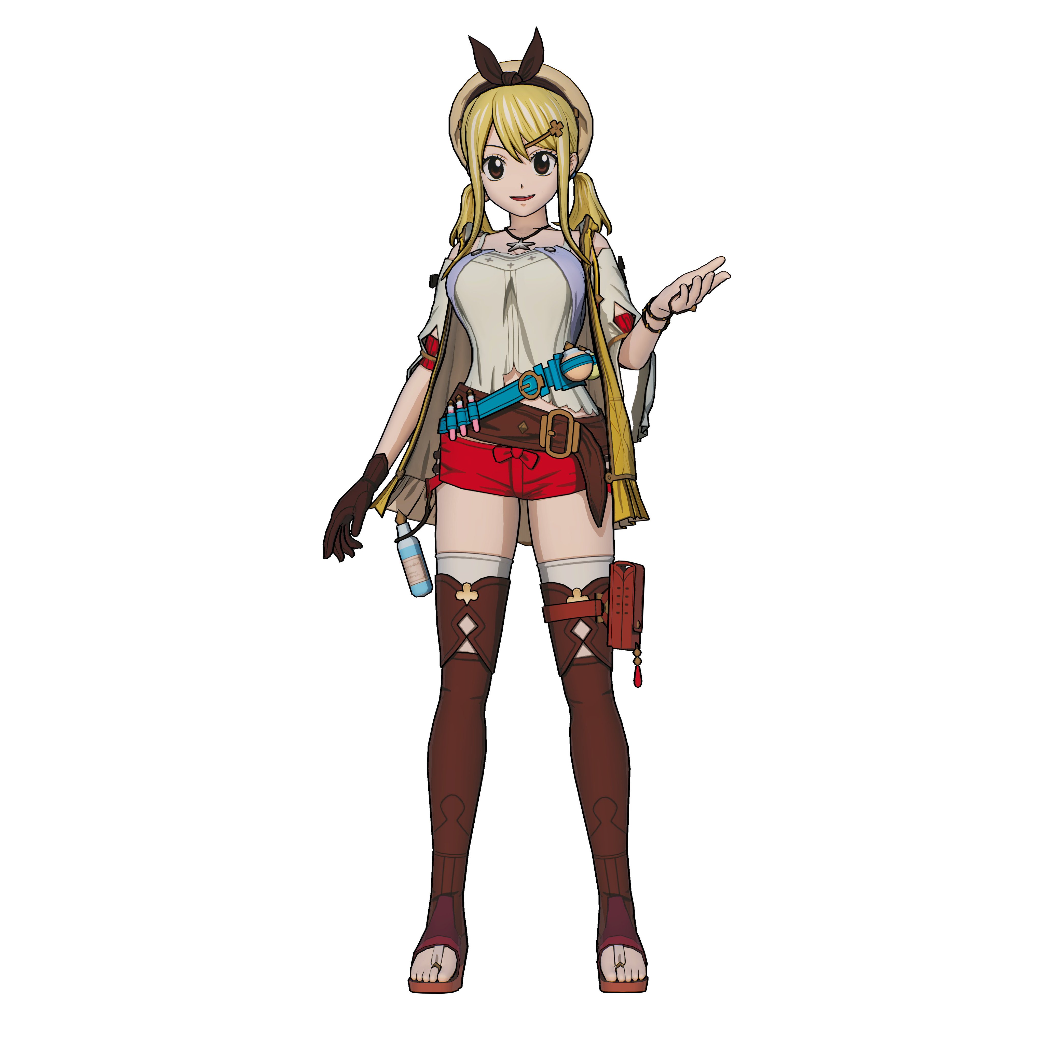 The Fairy Tail Atelier Ryza Lucy Costume Is a Digital Deluxe Exclusive