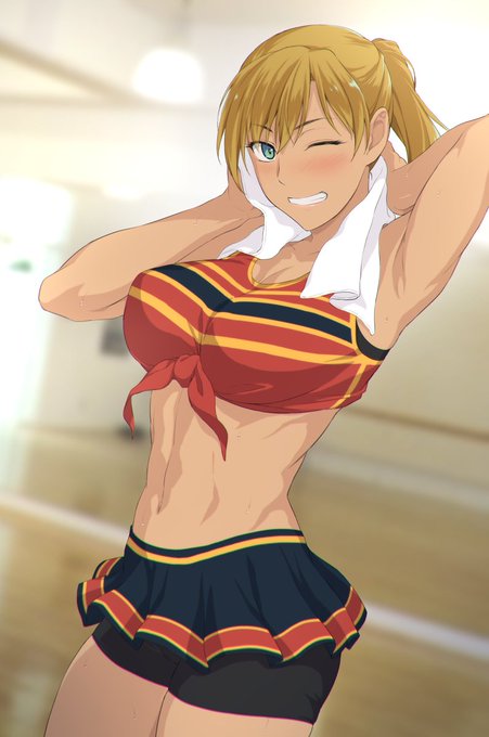 「いい汗かいたね～!」

フィットボクシングから明るく元気なマルティーナさん。 