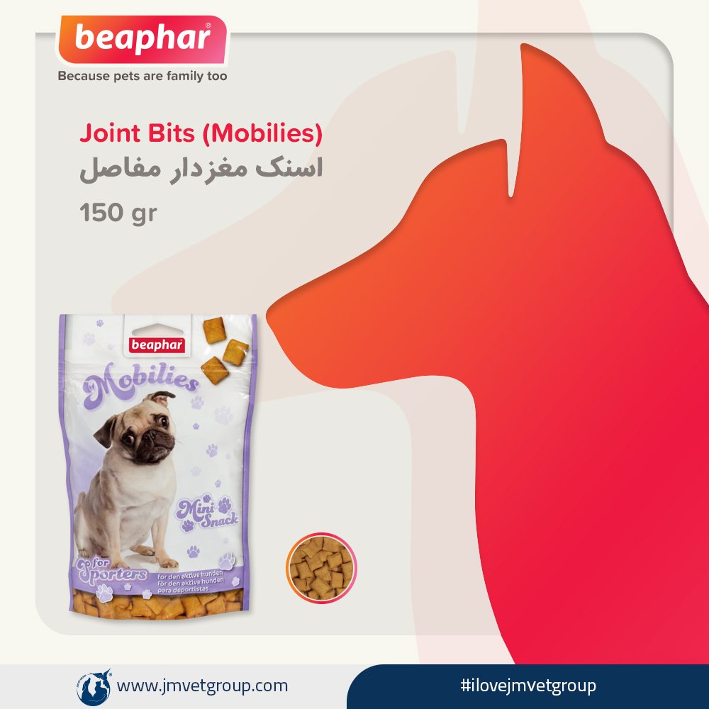 jmvetgroup's tweet photo. beaphar - Joint Bits (Mobilies)
اسنک مغزدار مفاصل
150 gr
✨💜🐶💜✨
#ilovejmvetgroup
#jmvetgroup
#beaphar
#beaphariran
#beapharbits
#بیفار
#بیفار_ایران https://t.co/hf5NqLyMIG