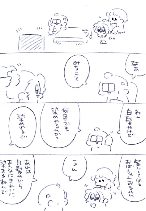 しません(笑) 