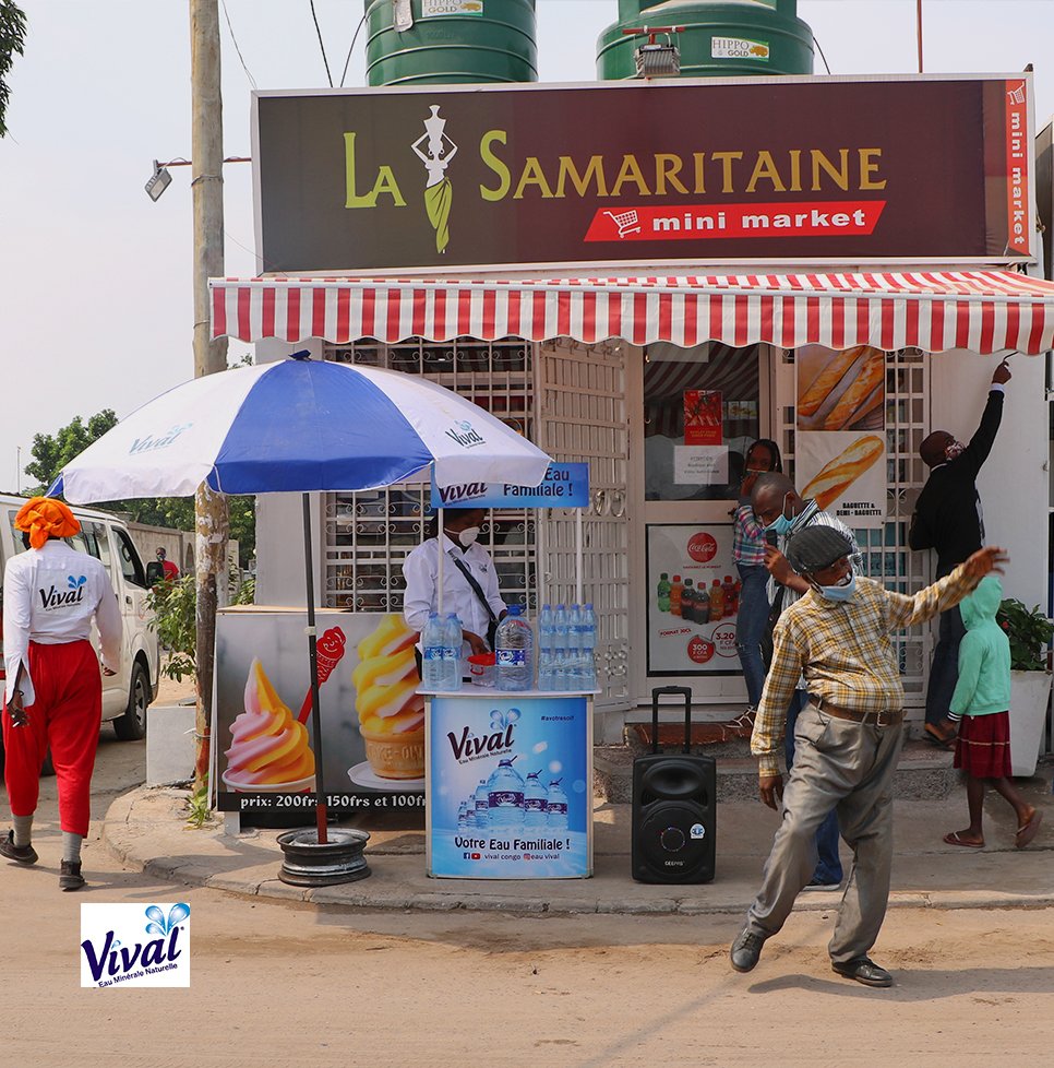 VivalCongo's tweet photo. 🤩 Vous voulez gagner des cadeaux tous les jours ?
C’est Facile ! Participez dans vos quartiers respectifs au tombola VIVAL Road – Essengo. - @VivalCongo
#eauvival #vivalcongo #ite #itecongo #iso22000 #vivalRoad https://t.co/TJzQ6idzrK