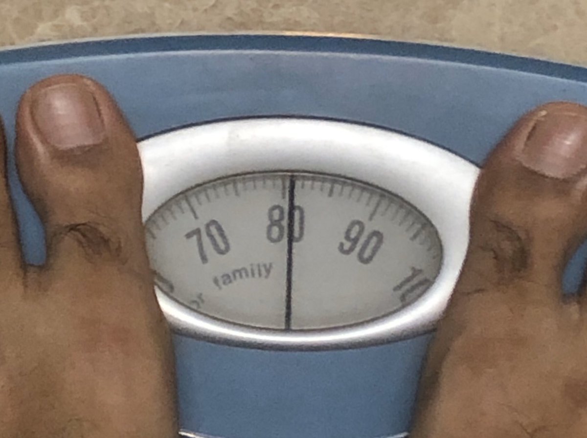 From 93 down to this over 5 months ! I've had pts who looked at my tummy in the past when I advised them to lose weight 🤷‍♂️! No more 😎 #obesity #IntermittentFasting #eatless #CVDrisk