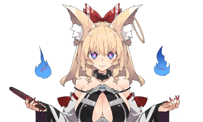 イロカちゃんの立ち絵はこんなかんじです 