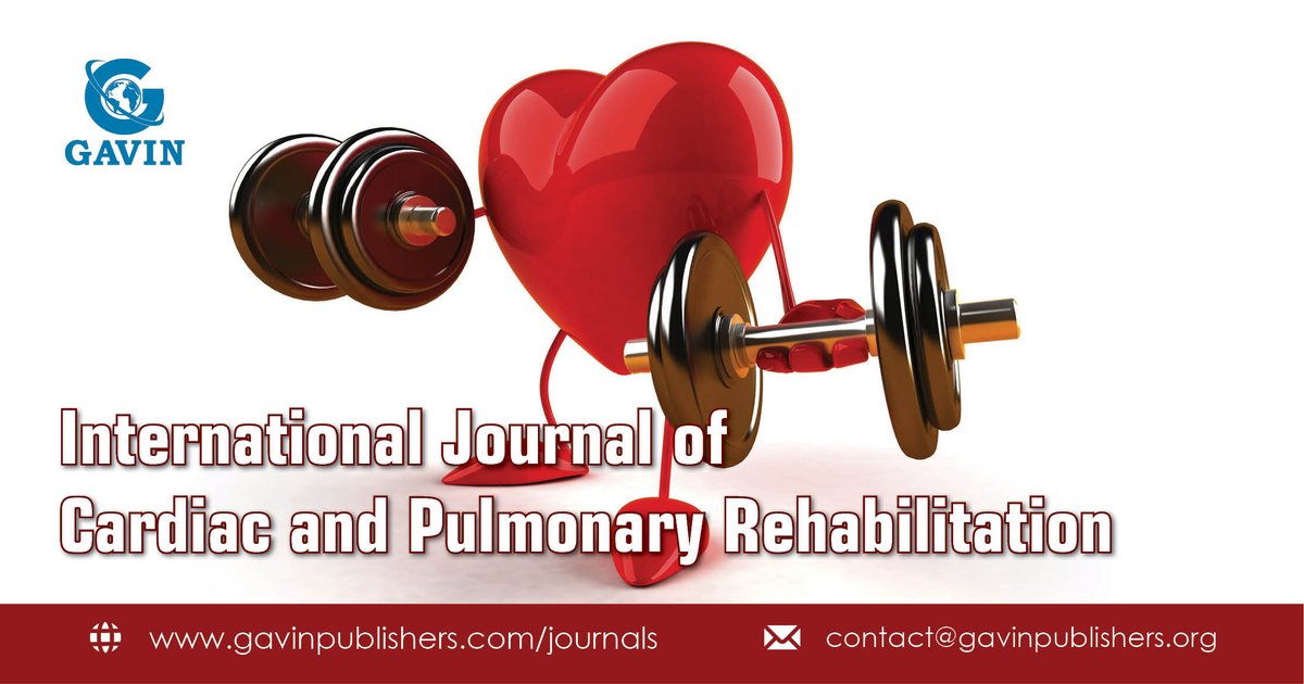 #International #Journal of #Cardiac and #Pulmonary Rehabilitation is an #open #access journal covering entire #cardiovascular and #pulmonary #rehabilitation team.

For More Details Visit Us:gavinpublishers.com/journals
Conatct Us:+1-630-397-0234