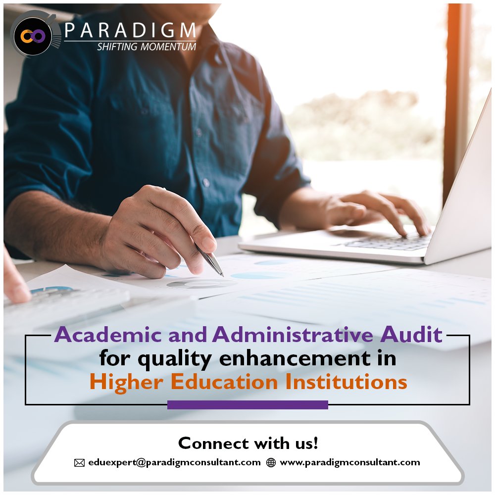paradigm_expert's tweet photo. #ParadigmConsultants helps in keeping a track whether the above-mentioned parameters are working towards achieving the goal towards quality assurance.

Visit: https://t.co/CDIwa9dzrG

#EducationExperts #AcademicAudit
#AdministrativeAudit https://t.co/HPw41QVUVf