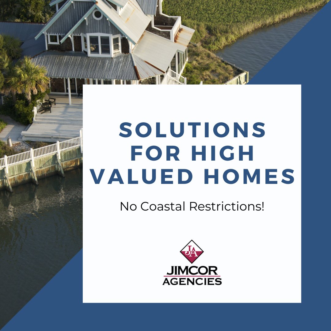 Jimcor's tweet image. Keep Jimcor in mind for your High Valued Homeowner needs! We have a new product available for your clients with coastal homes in the Northeast region where risks may be too complex for the regular admitted market.

#homeowners #coastal #highvalued #Jimcor