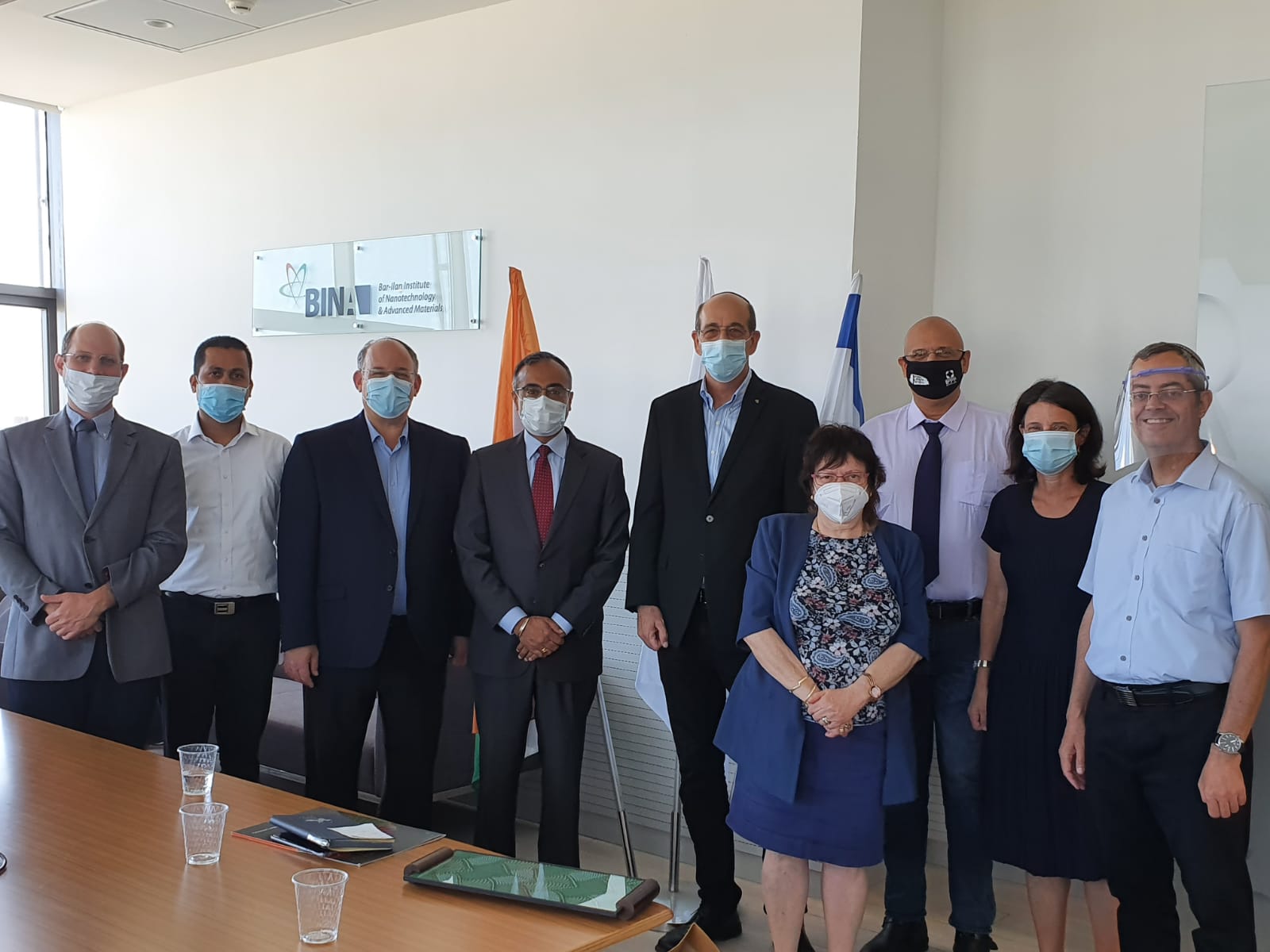 India in Israel on X: “Ambassador Sanjeev Singla visited Bar Ilan
