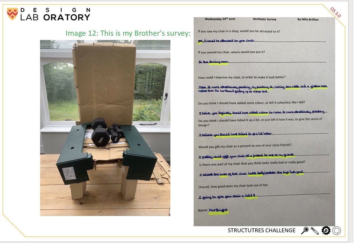 DLAB_ORATORY's tweet photo. Today’s #ThankfulThursday  goes to our #Students #designs as part of our #structure #challenge with @AbingdonDesign. As they enter the final testing phase it will be interesting to see who wins, Strongest, Best use of materials and most Aesthetically pleasing design. https://t.co/nS7mTxUGqq