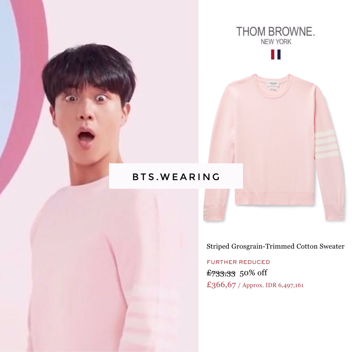 Official SG&JN 's closet ® on Instagram: “JIN DAY Jin with this 'unofficial Thom  Browne x pink panther phone case ' (SIMILAR) #jin #bts #btsjin #btsstyle # jin…